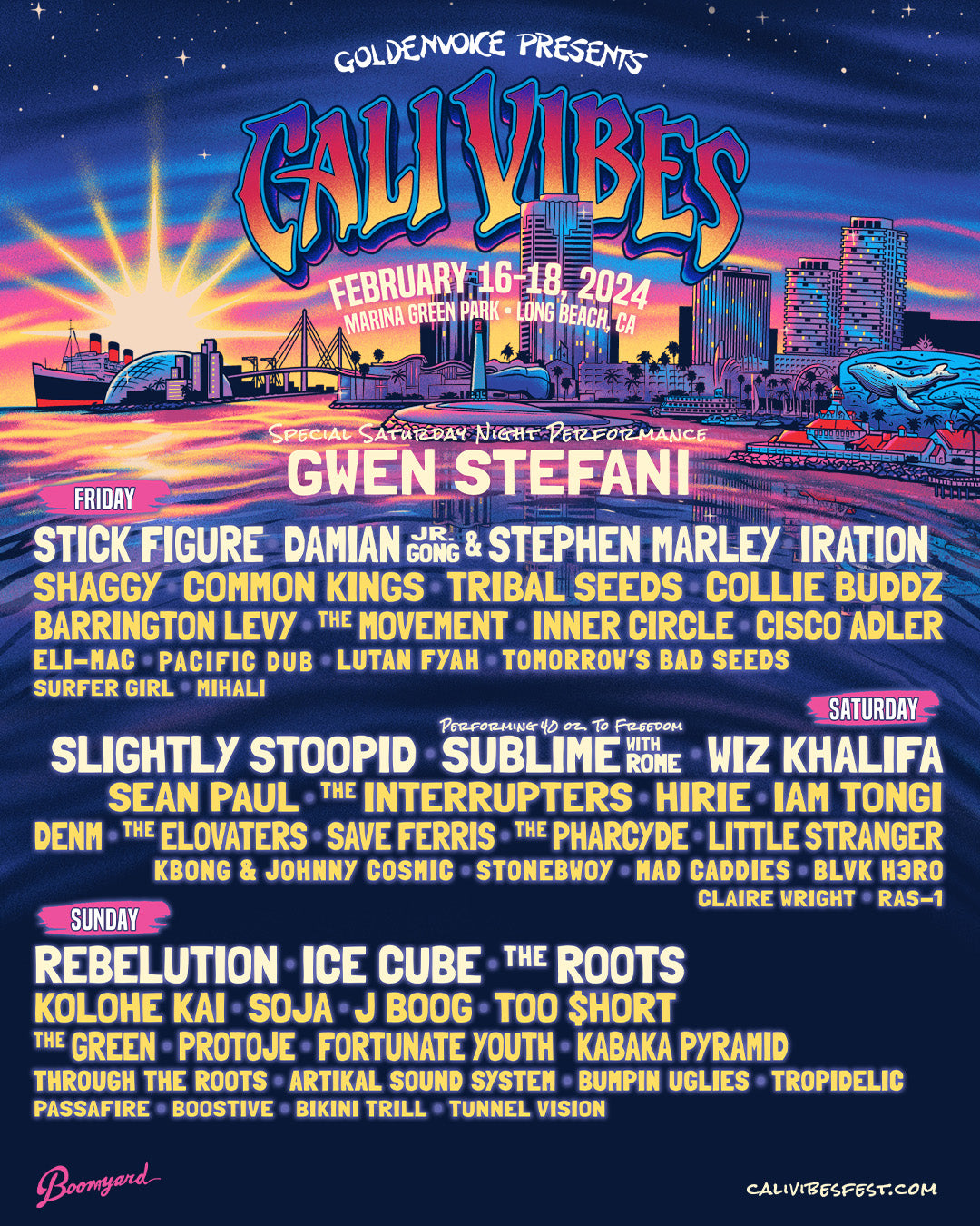 Cali Vibes Festival: A Three-Day Musical Haven at Marina Green Park