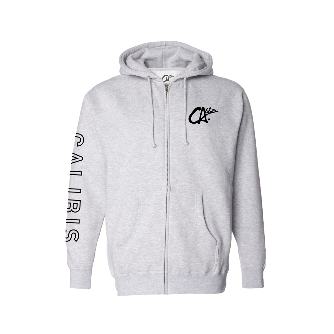 Basics Logo Zip Hoodie