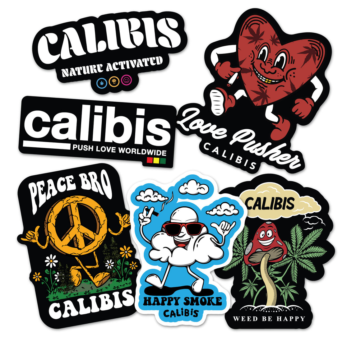 Happy Smoke Sticker Pack