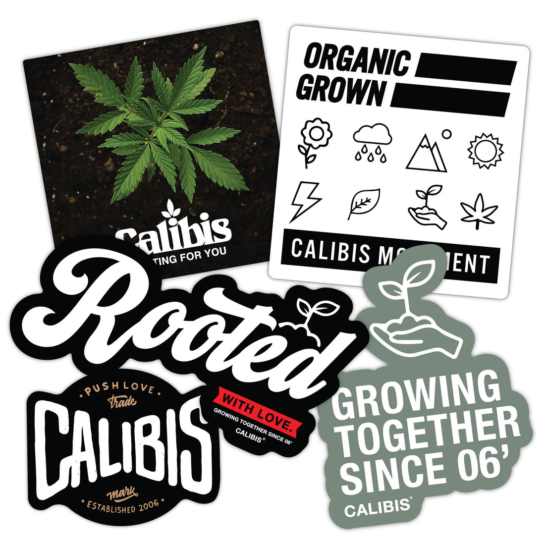 Growing Together Sticker Pack