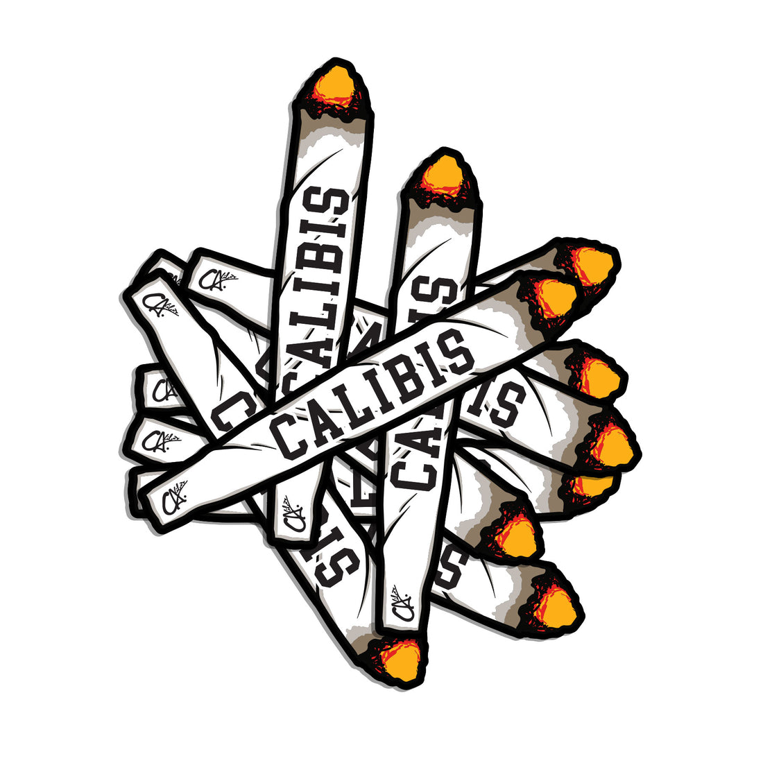 10 Pack of Joint Stickers