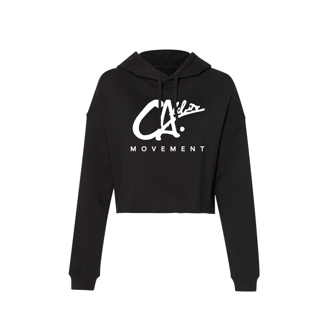 Logo Crop Hoodie by Calibis Clothing