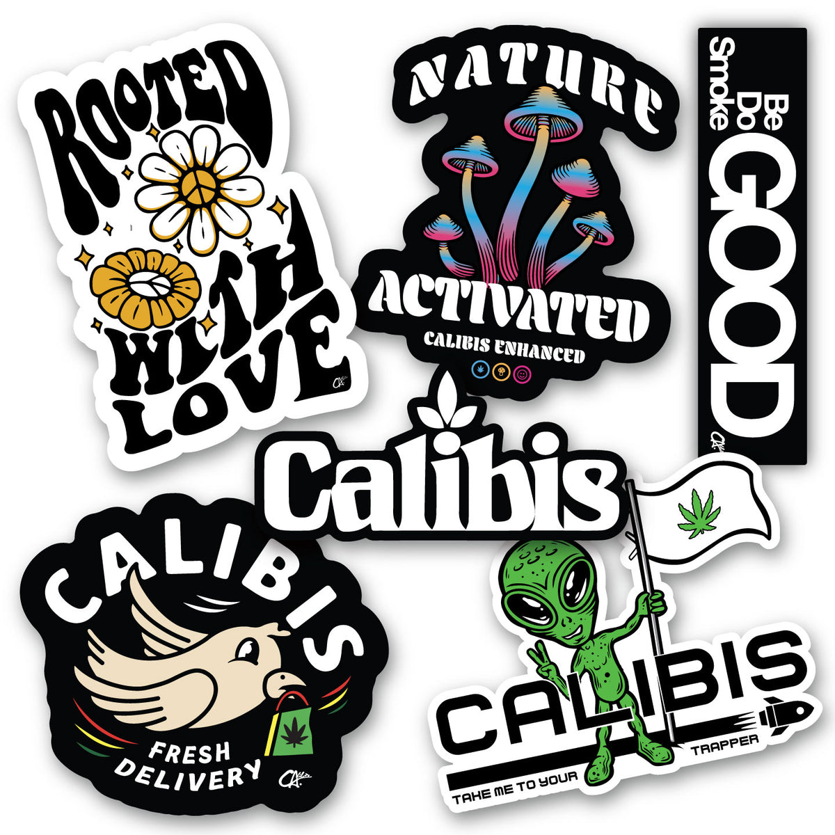 Fresh Delivery Sticker Pack – CALIBIS.com